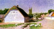 Ludwik de Laveaux Summer in Bronowice oil painting picture wholesale